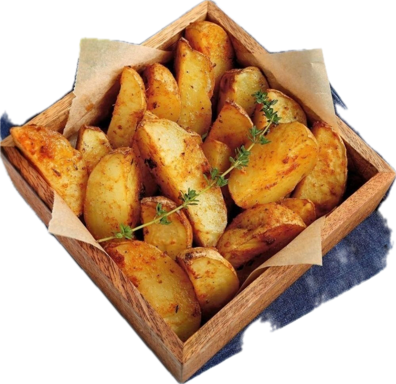 Картофель по деревенски<br>